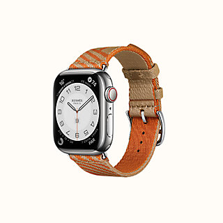Band Apple Watch Hermes Single Tour 41 mm Jumping | Hermès USA